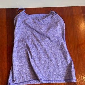 Lululemon fitted tank top with built in sports bra